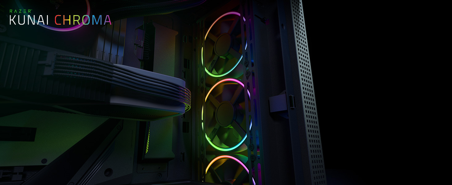 Amazon.com: Razer Kunai Hydraulic 120MM aRGB PC Fan: Quiet