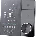 KUIDAMOS Digital Thermostat with Smart Learning Features for Energy Efficiency in Homes and Offices 7 Day Programmable