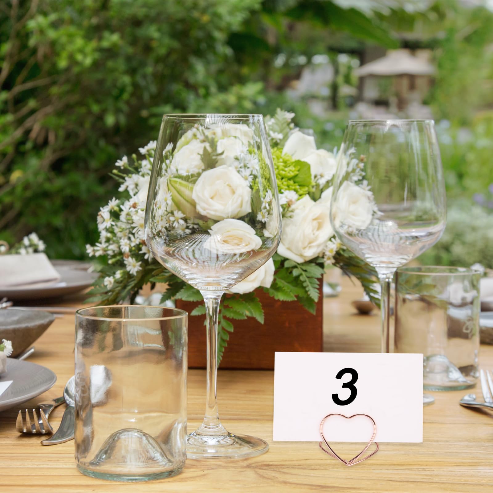 Table Number Stands Stainless Steel Table Number Name Place Card Holder Menu Memo Price Label Paper Tags Wedding Photo Picture Sign Holder Clip Table Numbers For Wedding Reception