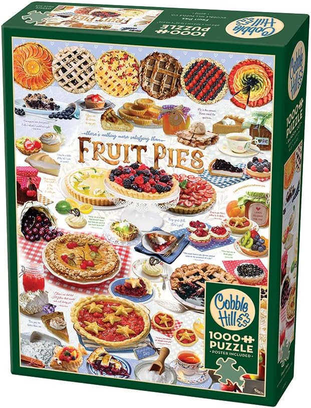 Miniatura 4 de Cobble Hill - Rompecabezas de 1000 piezas  Pie Time  Póster de muestra incluido