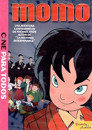 Portada de la novela de fantasía infantil Momo, de Michael Ende