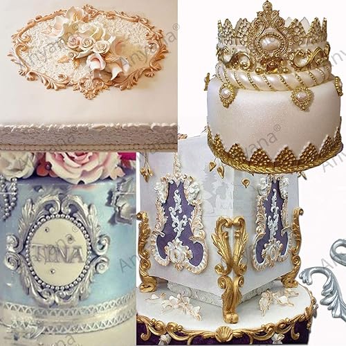 Miniatura 9 de Molde de silicona para pasta de goma de fondant, molde de silicona para hornear cupcakes para decoración de cupcakes de pasta de azúcar