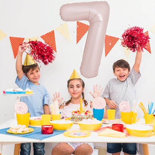 Miniatura 3 de Globos grandes de 40 pulgadas color caramelo del número 11 para cumpleaños, decoraciones de cumpleaños de 11 años para niños y niñas, regalo de