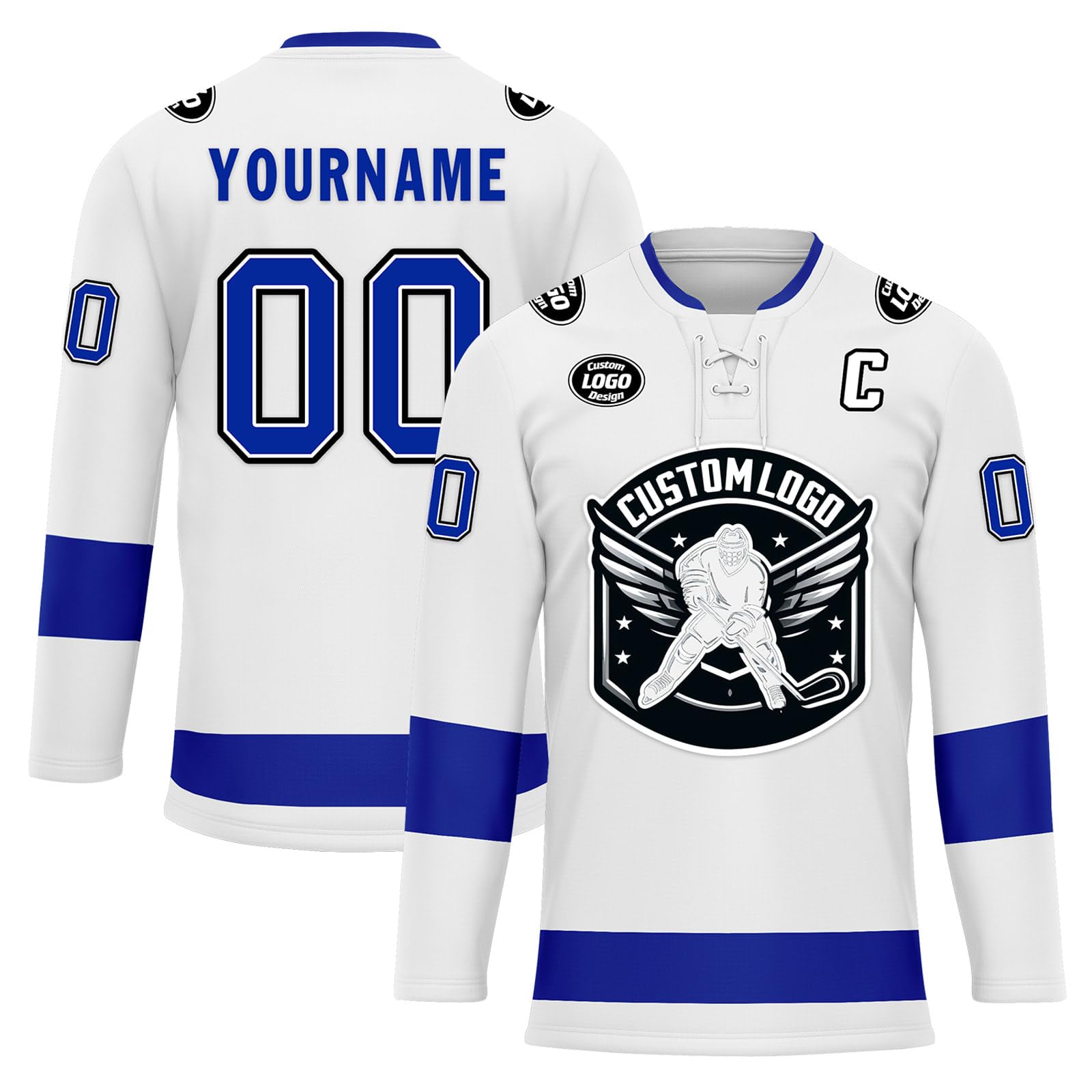 Custom Ice &amp; Field Hockey Jersey for Men Women Youth, Personalized Practice Training Team Uniform Sports Outfit