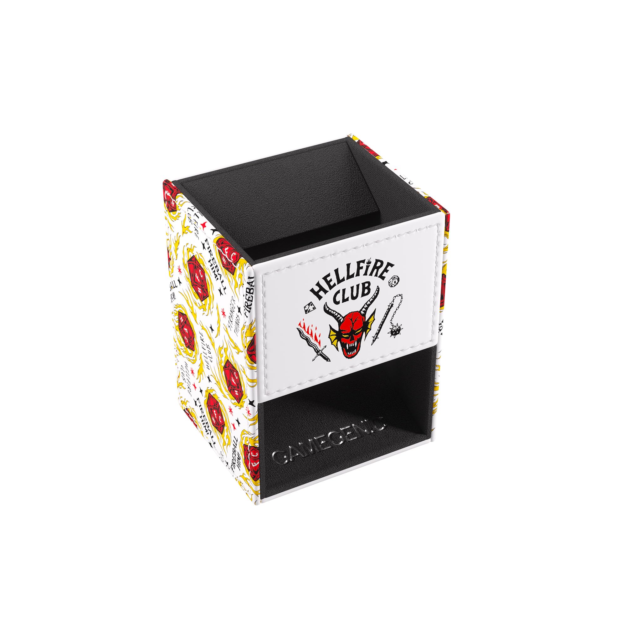 Gamegenic, Stranger Things – Hellfire Club Premium Dice Tower, Torre Cubo e Scatola portaoggetti
