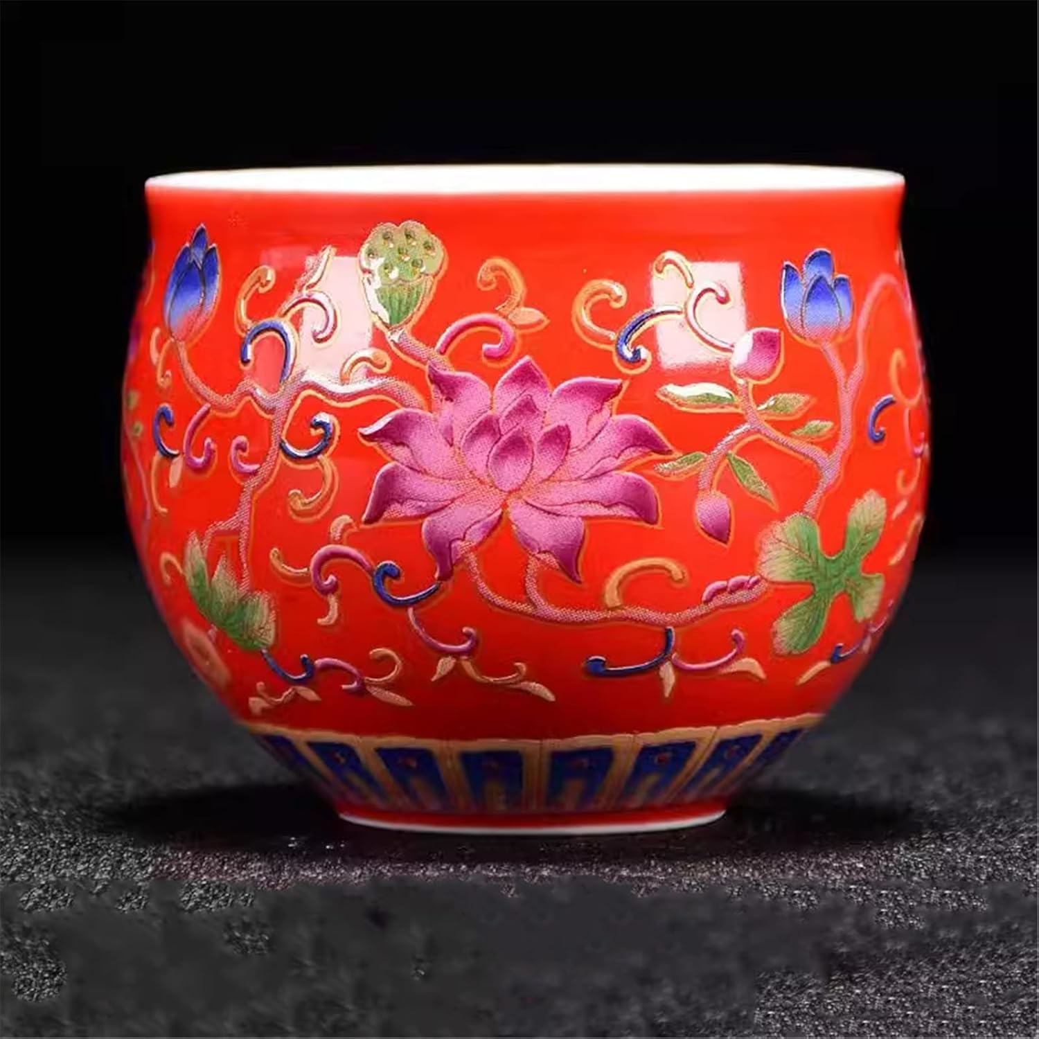 Ceramic Tea Cup Set, Personal Master Tea Bowl-style3