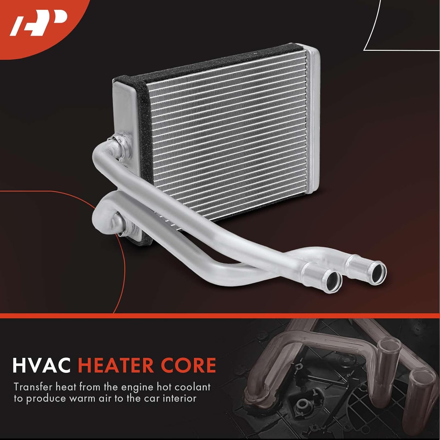 A-Premium HVAC Heater Core Compatible with Nissan Murano 2015-2018, Pathfinder 2013-2019 & Infiniti QX60 2014-2019, JX35 2013-2013, 2.5L 3.5L