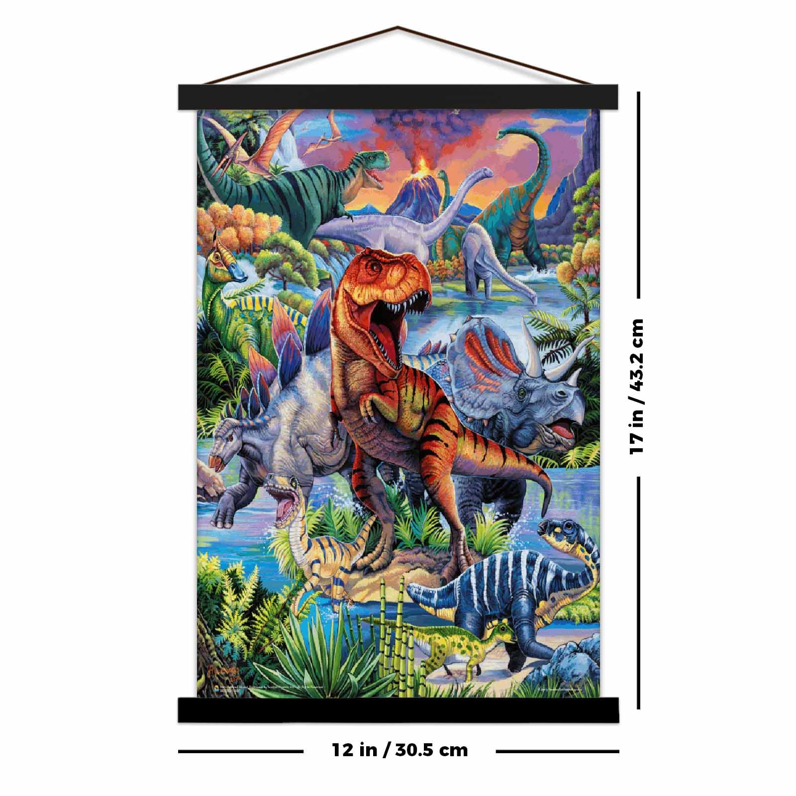 Amazon.com: Scorpio Posters Dinosaurs by Jenny Newland Mini Poster