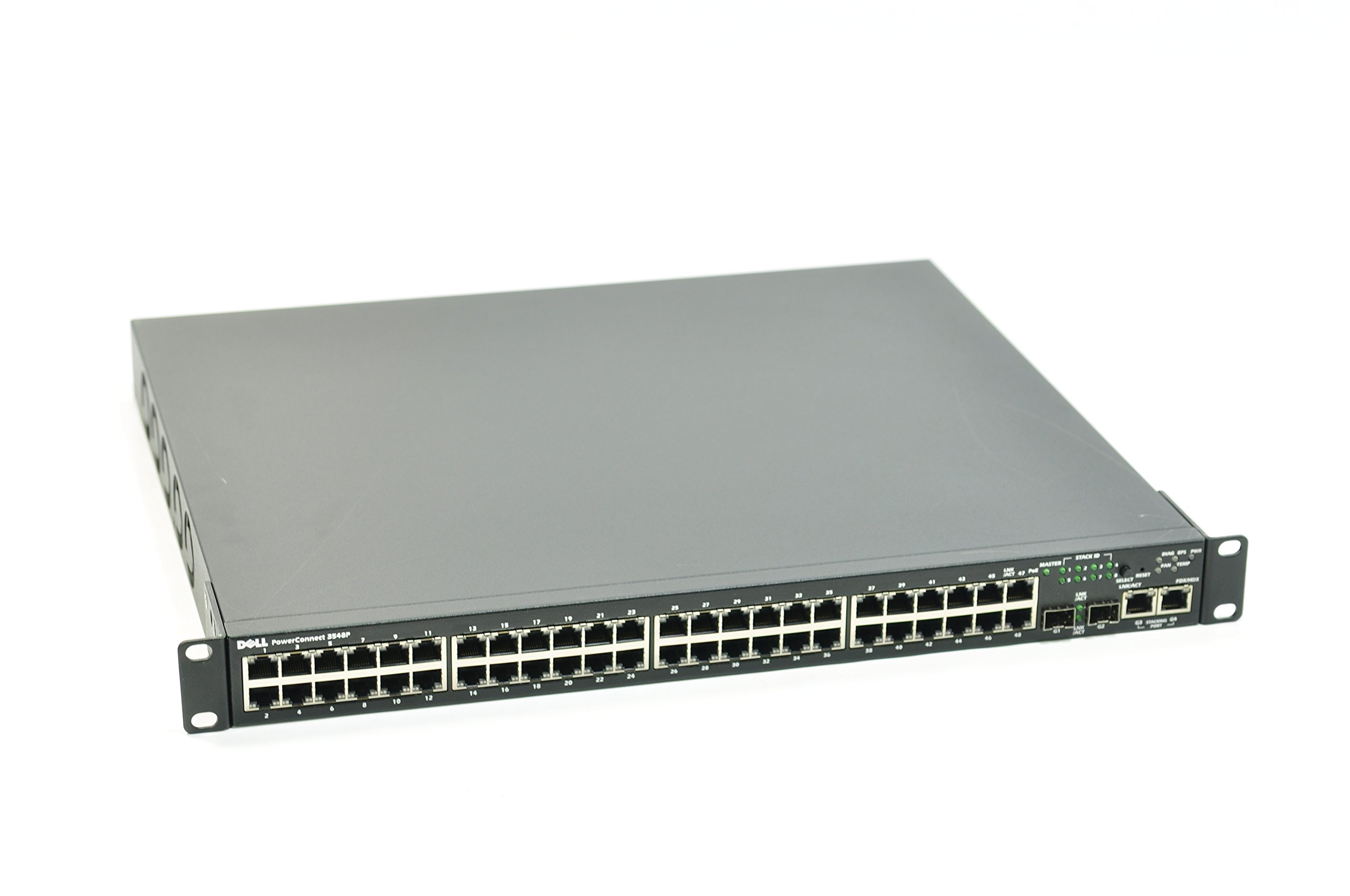 Switch Dell PowerConnect 3448P – 48 Ports PoE 10/100 – Géré – Rackable – Occasion