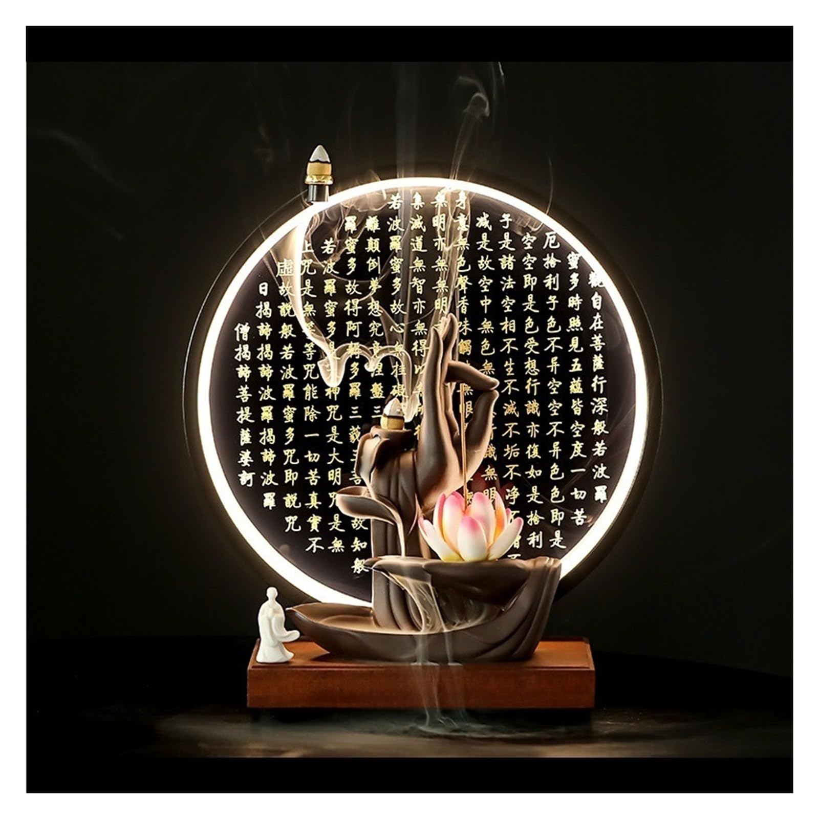 Bâtons d'encens zen d'intérieur et brûleur cascade pour apaiser le stress quotidien