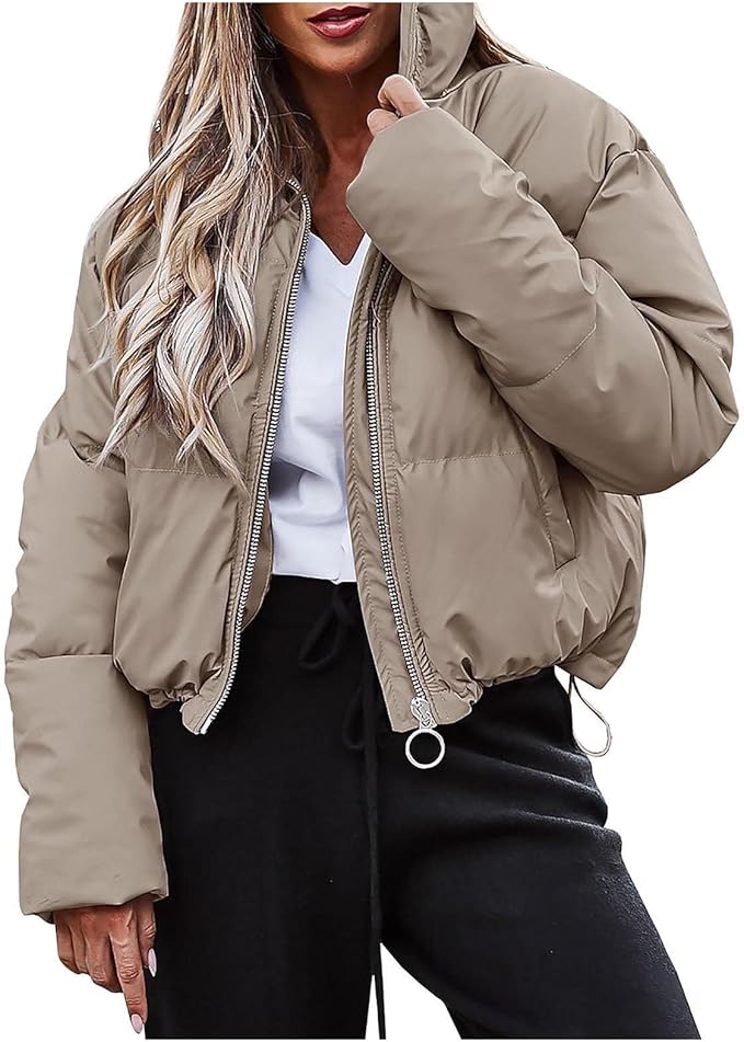 puffer and padded jacket