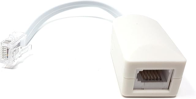 Maincore RJ45 to BT Socket/Master Phone Line Cable Adapter.