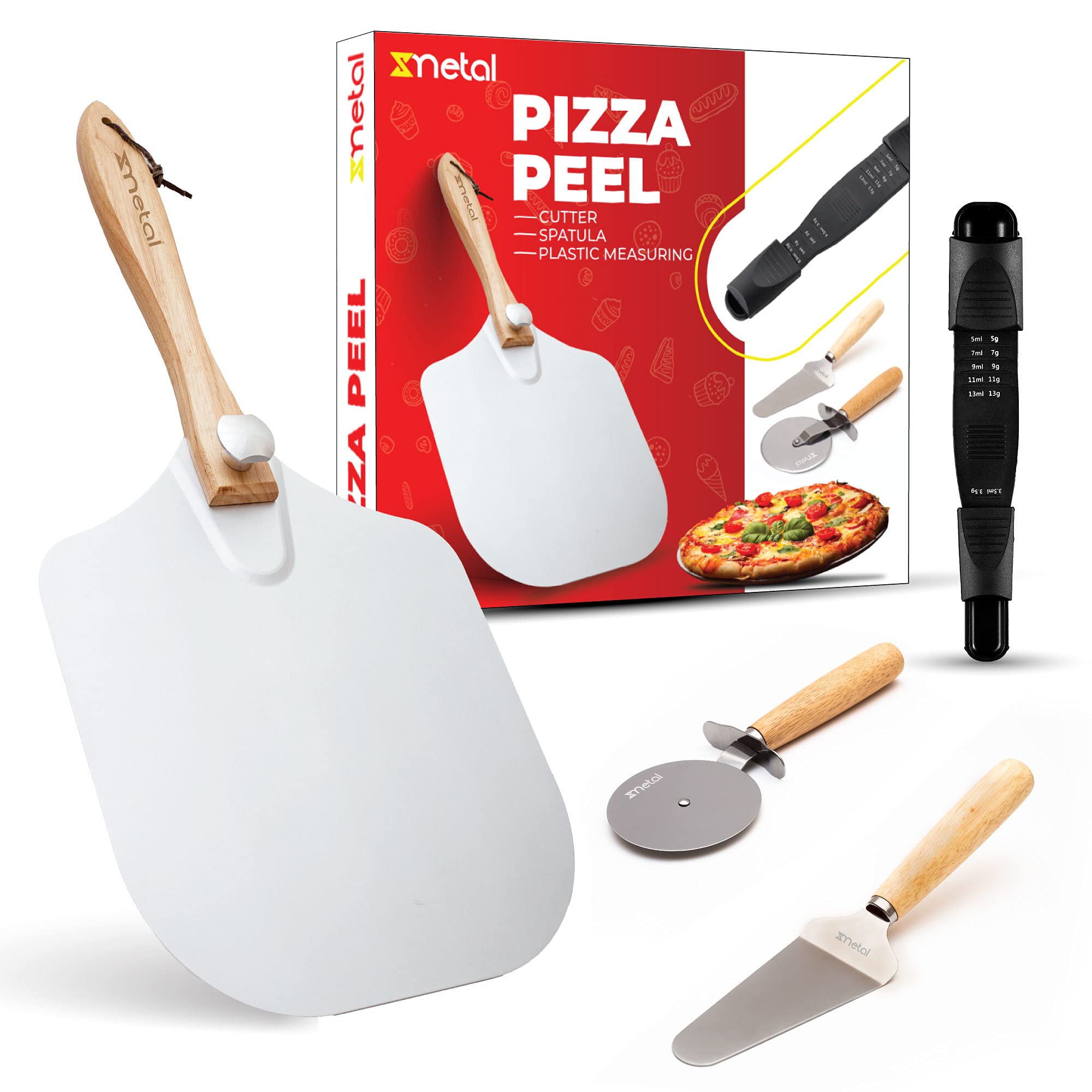 Buy Pizza Peel 12 Inch Pizza Peel Set Pizza Turning Peel Including