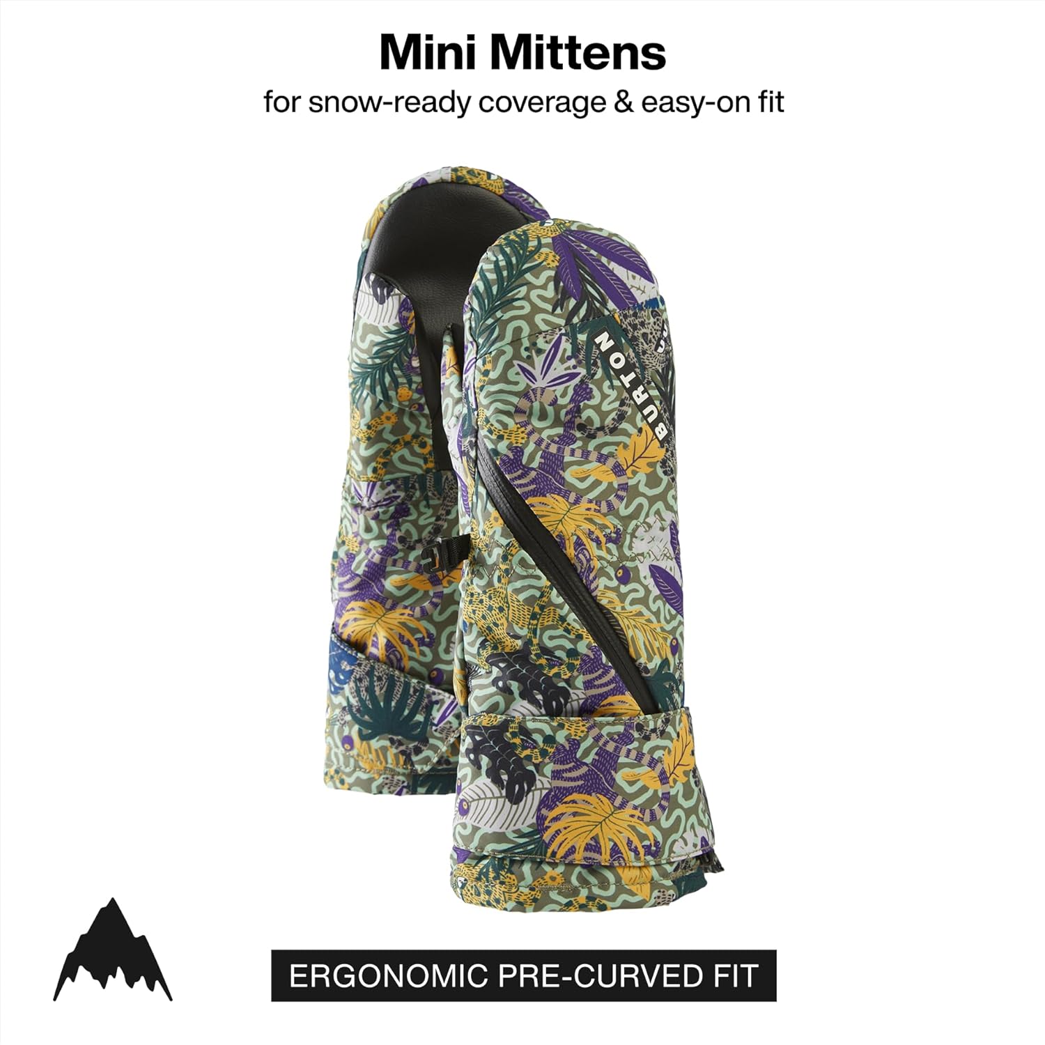 Burton Toddlers’ Mini Insulated Mittens – Waterproof Winter Snowboard Mittens for Boys & Girls - Image 2