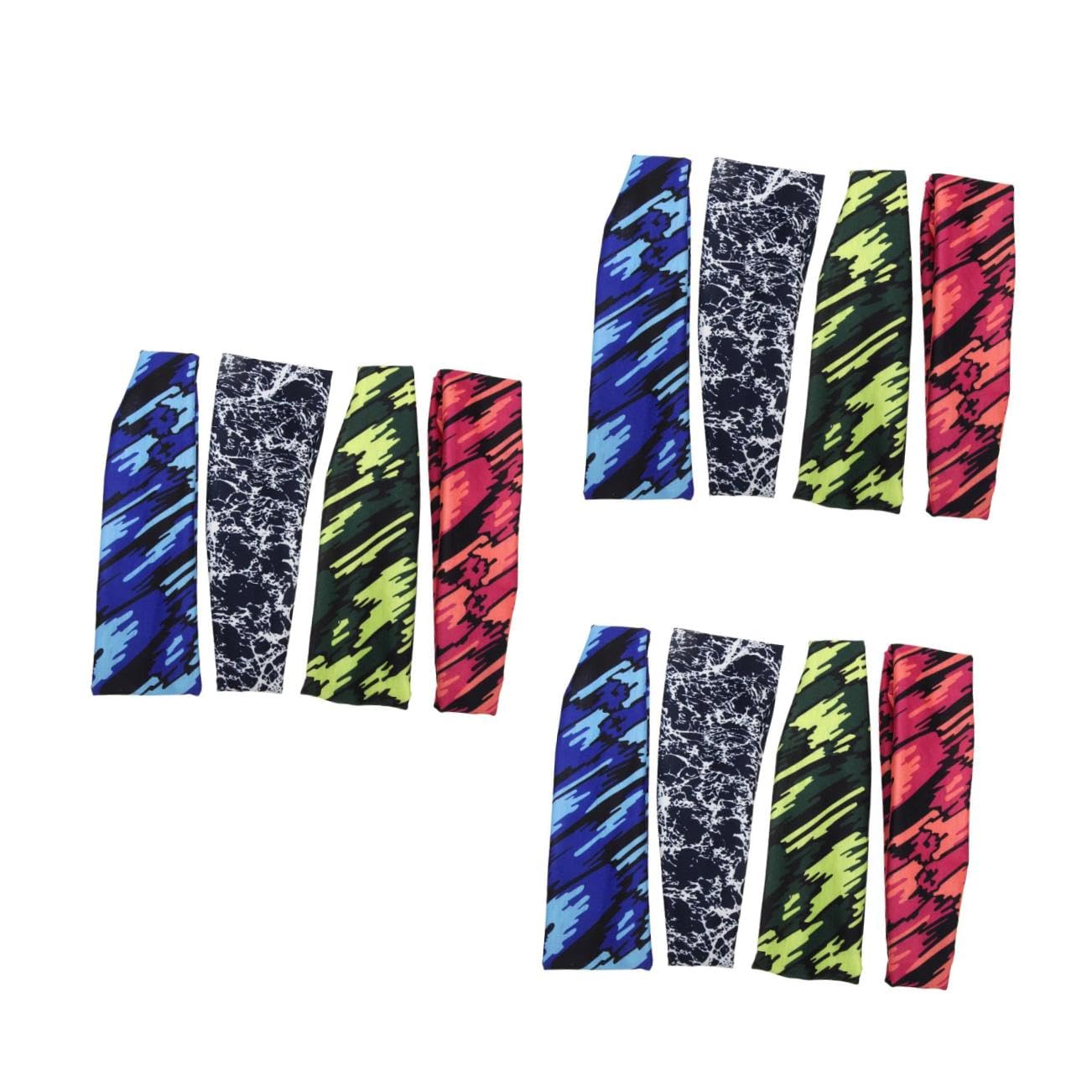 Toyvian Bandana Sportiva Per Il Sudore Fasce Antisudore Gialle Fascia Per Fasce Per La Testa Del Sudore Moda Fasce Per L'allenamento Bande Fitness Fibra Di Poliestere