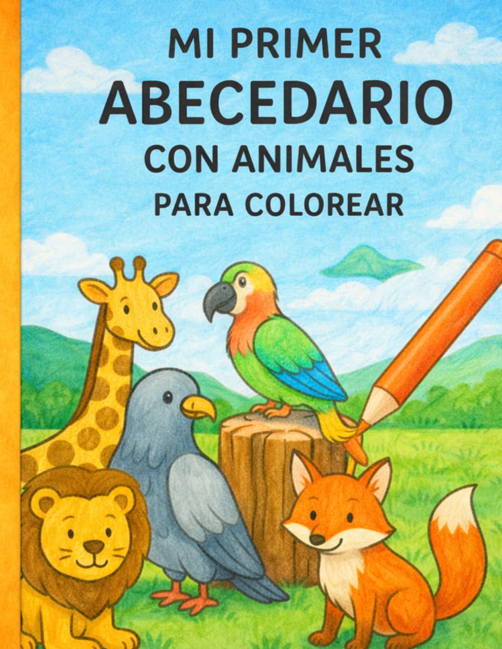 Mi primer abecedario con animales para colorear