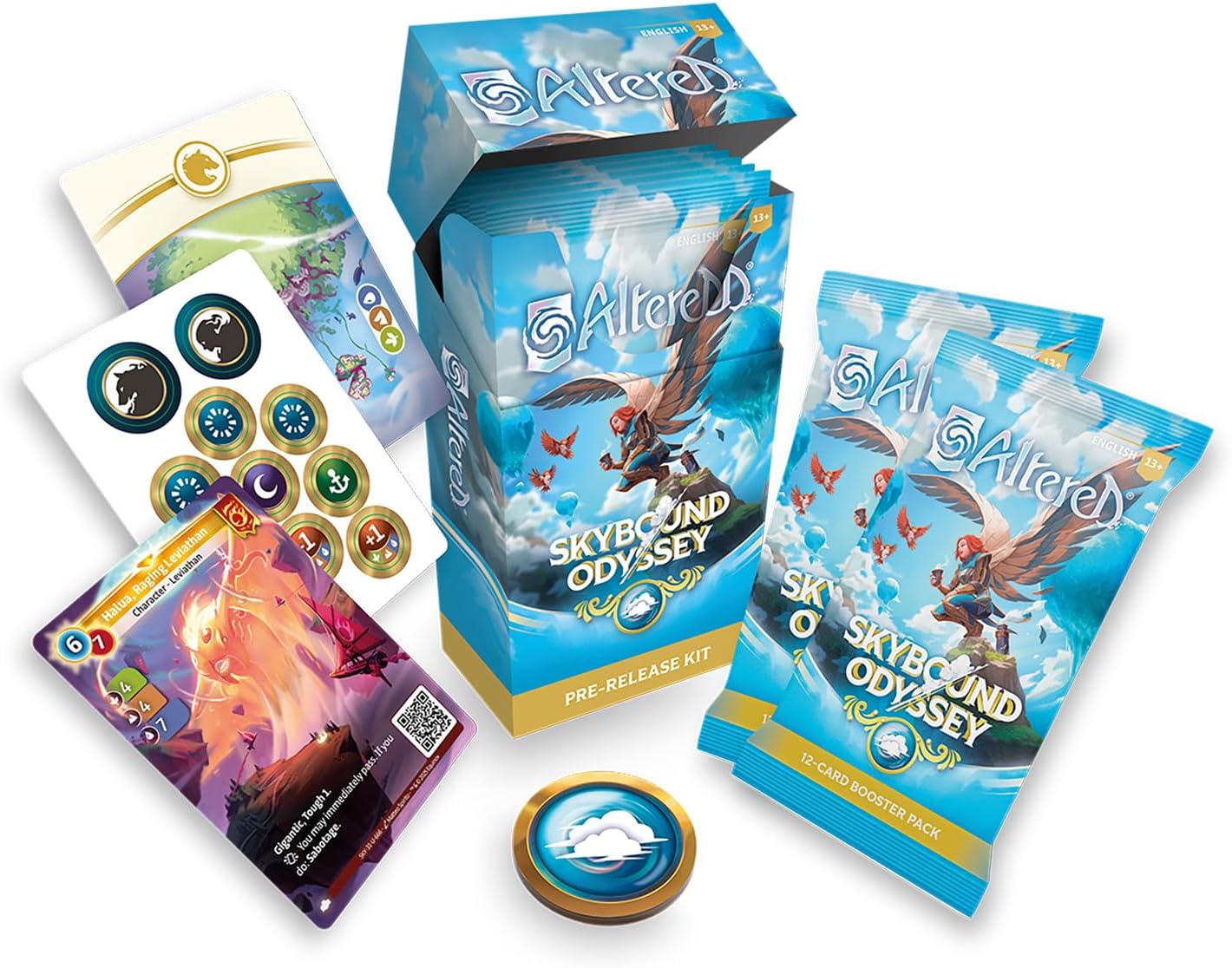 Equinox Altered Whispers from The Maze PRE-Release KIT - Unique Deck Building, Strategic Non-Combat Gameplay, Collectible Trading Card Game, Ages 13+, 2 Players, 20-30 Minute Playtime