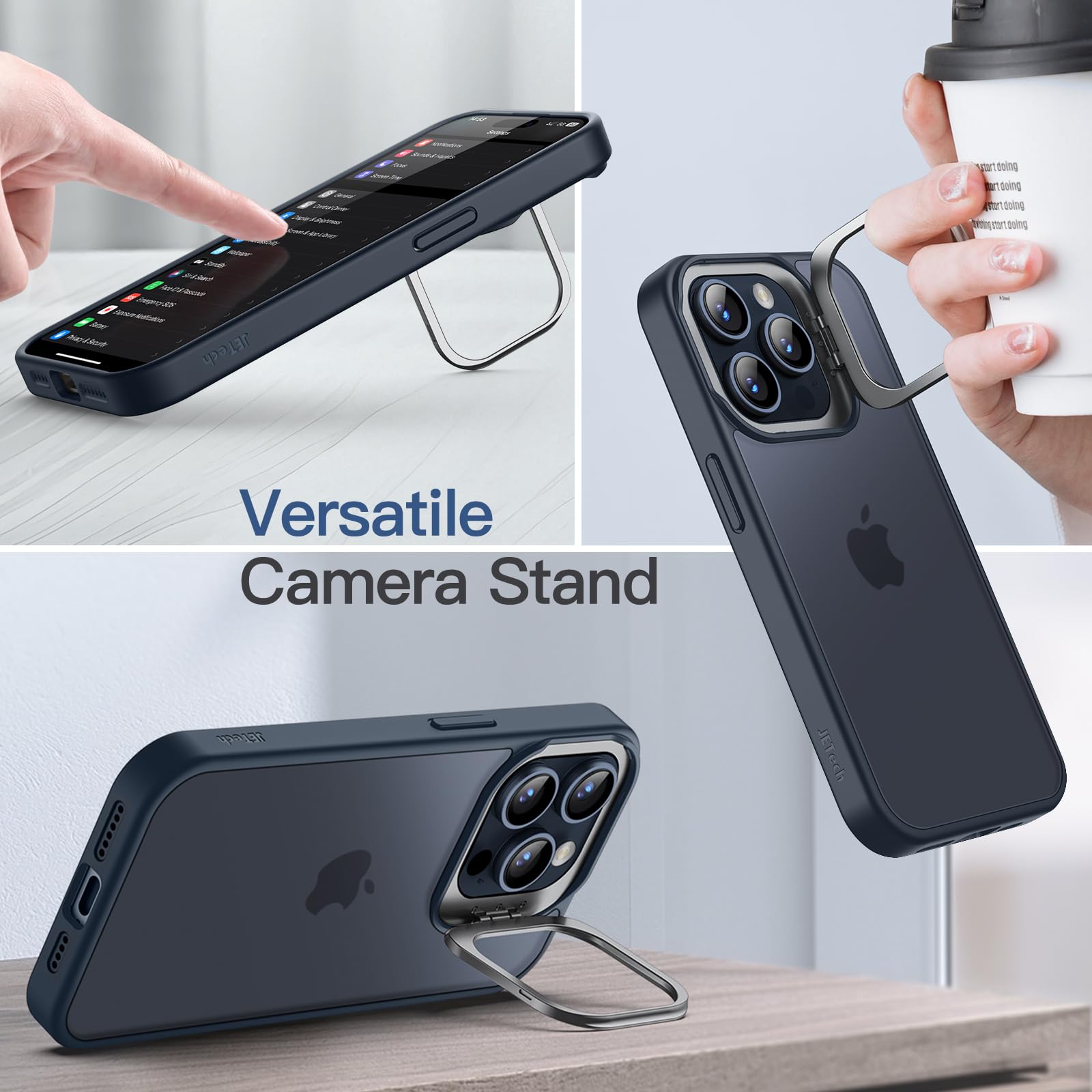 Amazon.co.jp: JETech キックスタンドケース iPhone 15 Pro Max 6.7