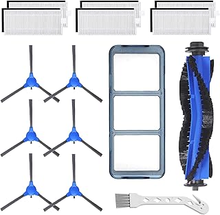 Replacement Parts kit for Eufy RoboVac 11S, RoboVac 30, RoboVac 30C, RoboVac 15C,RoboVac 12, RoboVac 35C, Robot Vacuum cleaner Accessory Kit,6 Filters,6 Side Brushes,1 Main Brush,1 Pre Filter
