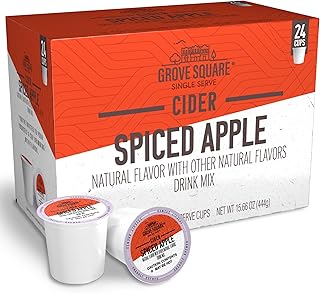 Grove Square Cider Pods, Variety Pack, Single Serve (Pack of 24) (Packaging May Vary)