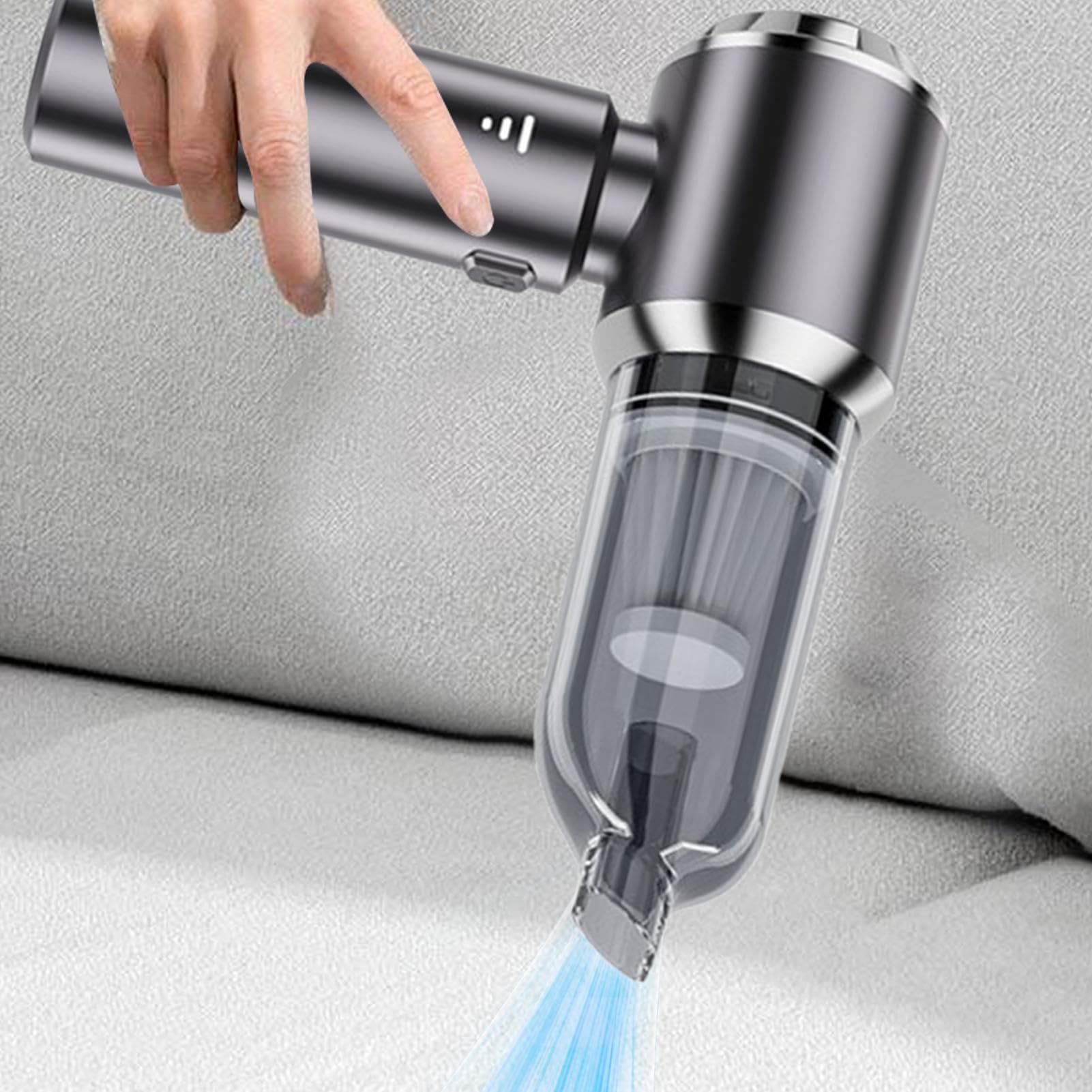 Genérico Aspiradora de Mano para Coche,Aspiradora para Coche - Aspiradora y | sopladora de mano inalámbrica 4 en 1 para coche - Aspiradora y sopladora compacta para automóvil, aspiradora de mano inalámbr