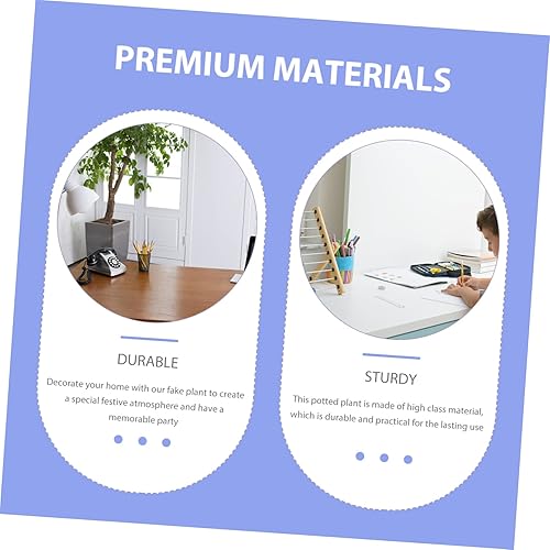 Miniatura 5 de NOLITOY 2pcs Navidad Simulación Planta en maceta Mini Piñas artificiales en maceta Navidad Plantas en maceta Navidad