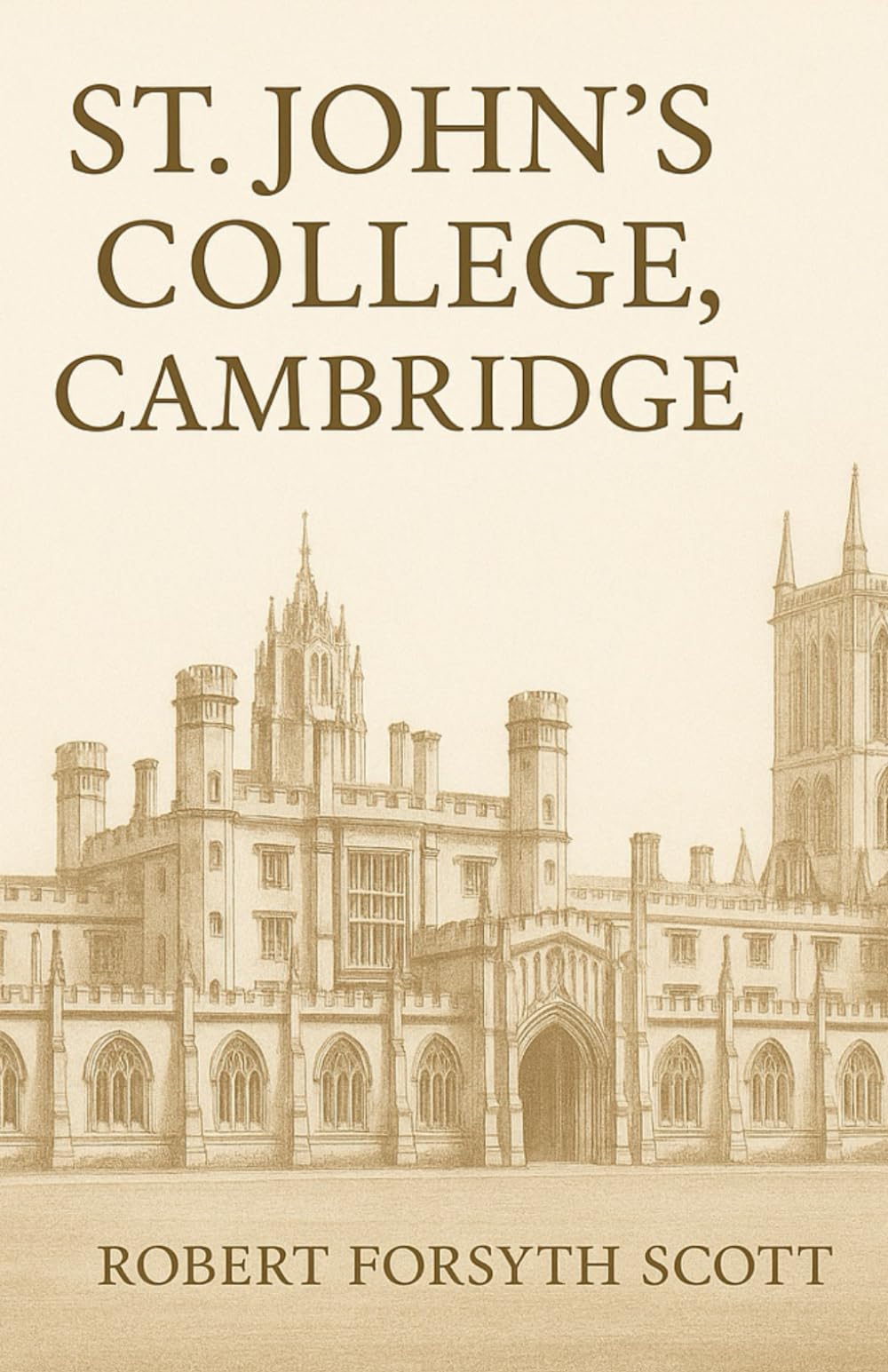 St. John's College, Cambridge by Robert Forsyth Scott