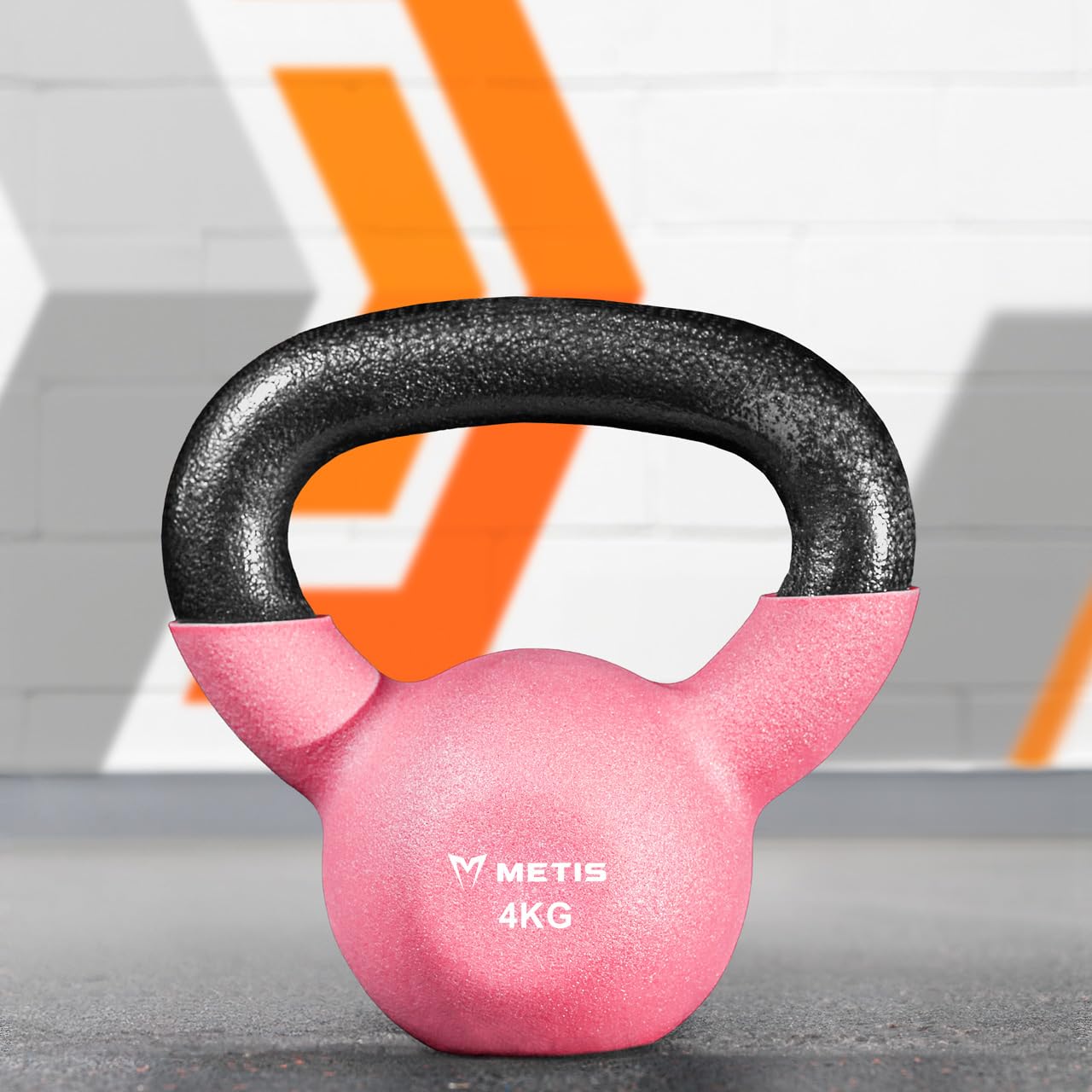METIS Neoprenowe hantle Kettlebell [4-20 kg] | Sprzęt treningowy do treningu domowego i siłowni fitness – ciężkie hantle Kettlebell | Żeliwne hantle Kettlebell – tylko pojedyncze obciążniki, nie pełen zakres (kompletny zestaw)