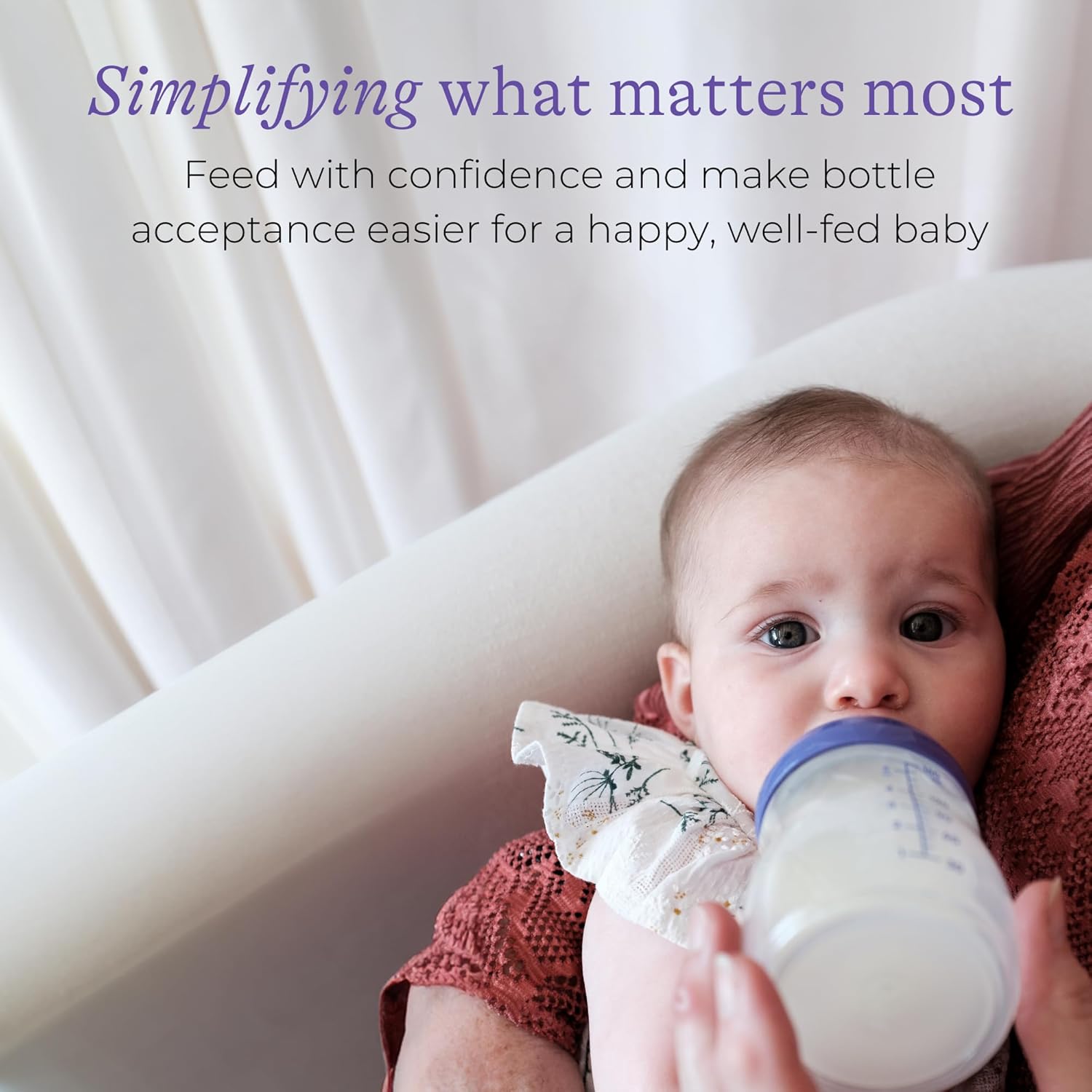 Lansinoh NaturalWave Baby Bottle Nipples – 100% Soft, Durable Silicone, Made Without BPA BPS, Anti-Colic, Supports Baby’s Developing Mouth and Teeth, Extra Slow Flow, Size XS, 4 Count, 0+ Months - Image 7