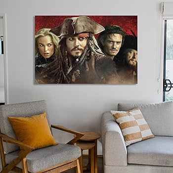 レア　海外ディズニー　パイレーツオブカリビアン　置物　壁掛け　アート Amazon.co.jp: パイレーツオブカリビアントリビア15選 部屋飾り