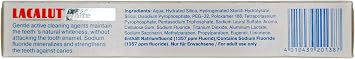 LACALUT White Toothpaste (75 ml 2.53 fl. oz.)