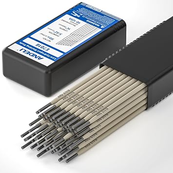 ANDELI Welding Rod Carbon Steel Stick Electrodes Welding Accessories Arc Welding Equipment Welding Rods, E7018 5LB, 3/32"