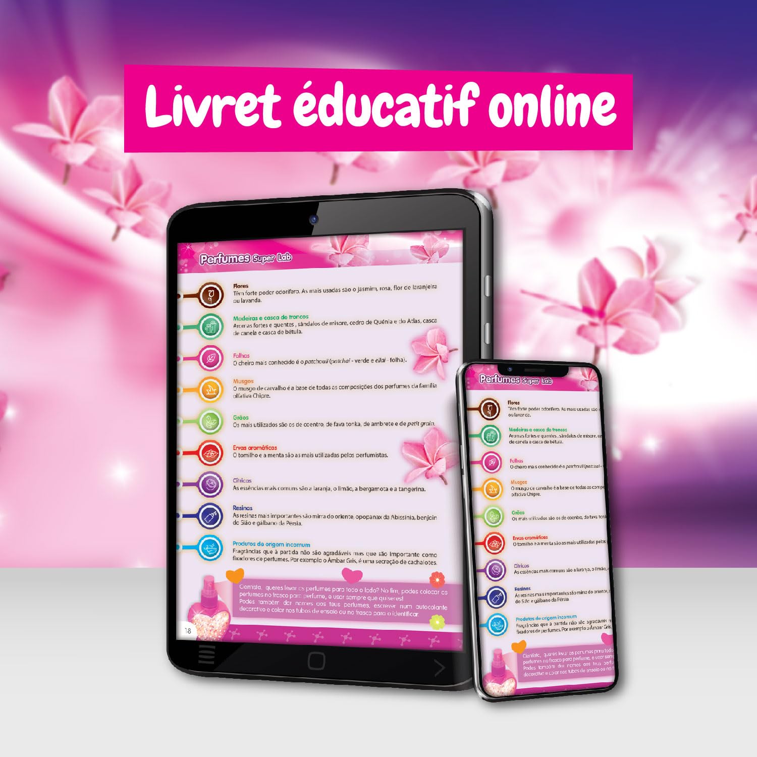 Science4you Usine de Parfums - Kit Éducatif Scientifique pour Enfants, Jouet STEM, Expériences, Cadeau 8+ Ans