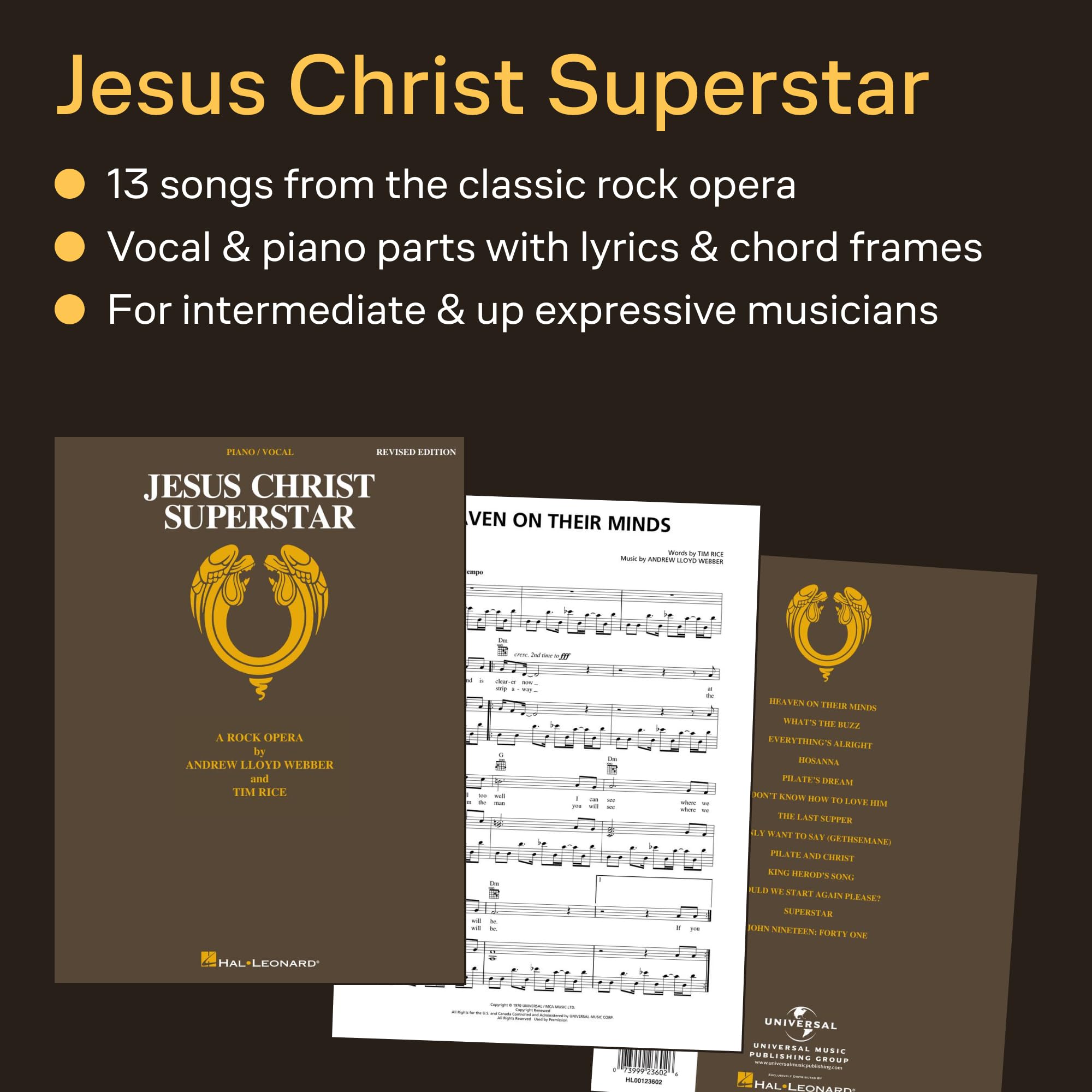 Jesus Christ Superstar Edition: A Rock Opera