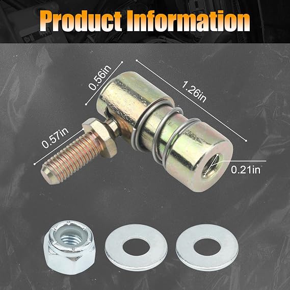 Throttle Disconnect 1/4-28 Female Thread Quick Release Ball Joint