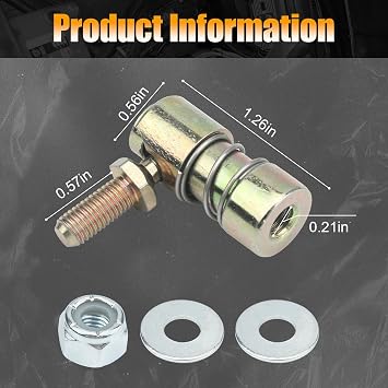 Throttle Disconnect 1/4-28 Female Thread Quick Release Ball Joint