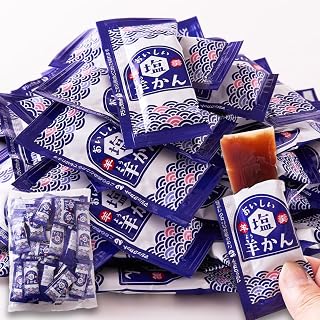 天然生活 盐羊羹 (800克) 满满 棒状羊羹 日式点心应急食品 便携零食 小豆 轻松 国内老字号制造商