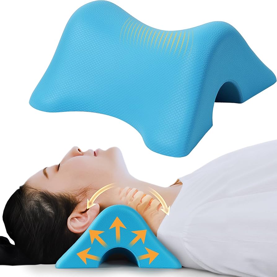 Amazon｜Tago 首 ストレッチ 首枕 自宅でリラックスグッズ 肩 肩甲骨