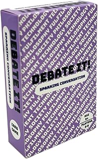 Debate It! - Sparking Conversations - Fun Card Game | Icebreaker | For Kids, Family & Friends | Conversation Starter | Educational Debates for all ages | Empathy & Critical Thinking