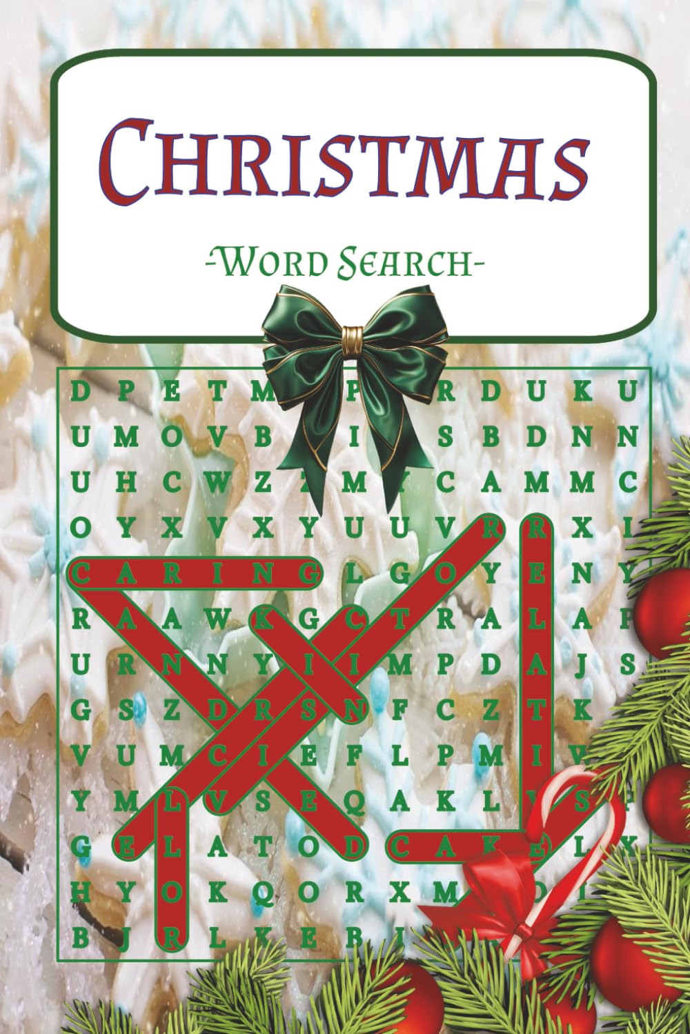 Christmas Word Search: Christmas Word Search: Includes Word Puzzles with Easy-to-Read Print about Christmas, Winter Treats, Festive Cheer and More | ... and Free Times (Christmas Puzzle books)