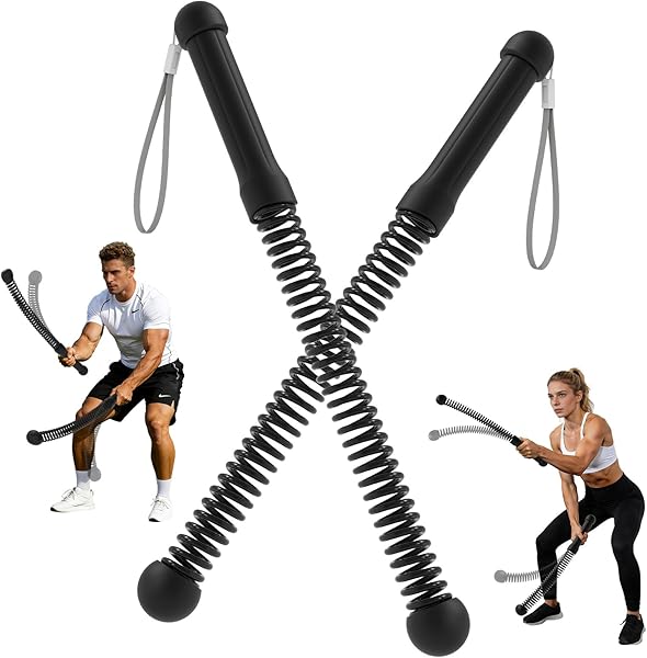 Weighted Ropeless Battle Ropes Steel Spring 1