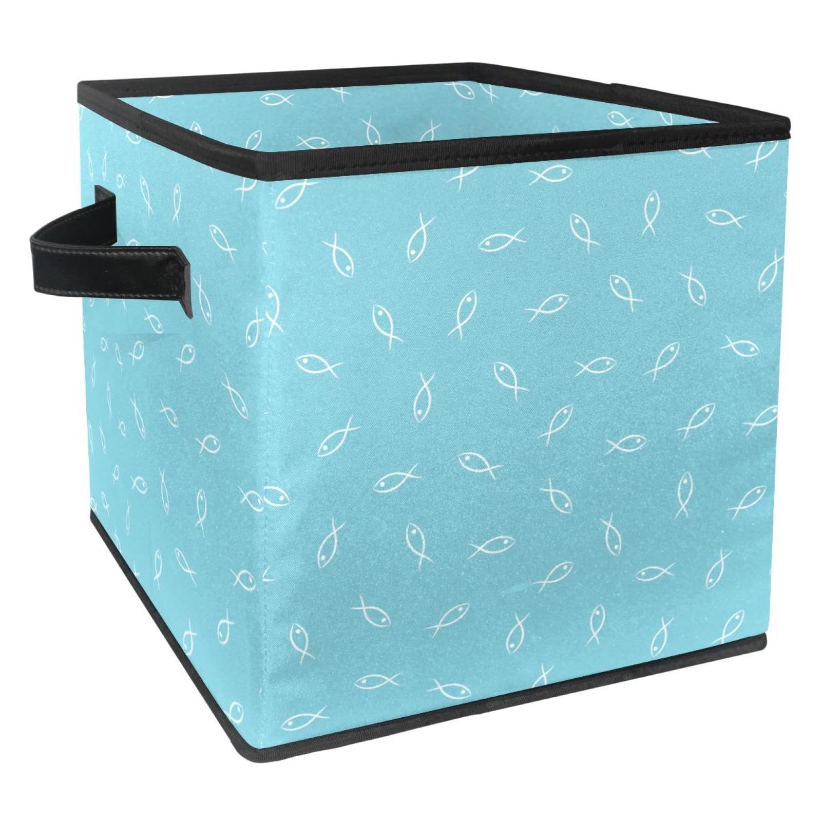 Boîte de rangement jouets et vêtements bac pliable en tissu
