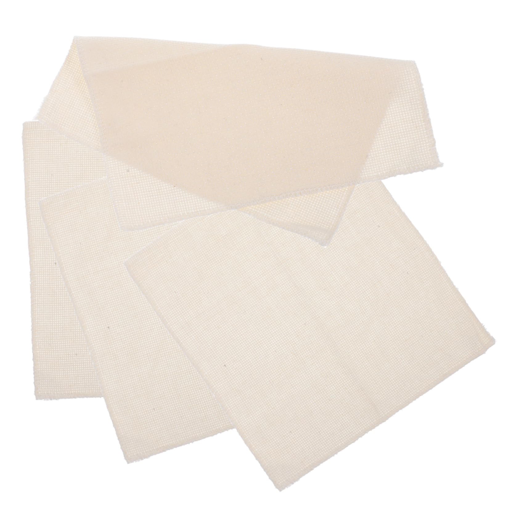 OSALADI 4pcs Embroidery Cloth for Creative Needlework Projects Sturdy Fabric for Cross Stitch and DIY Crafting for Relaxation and Unique Designs