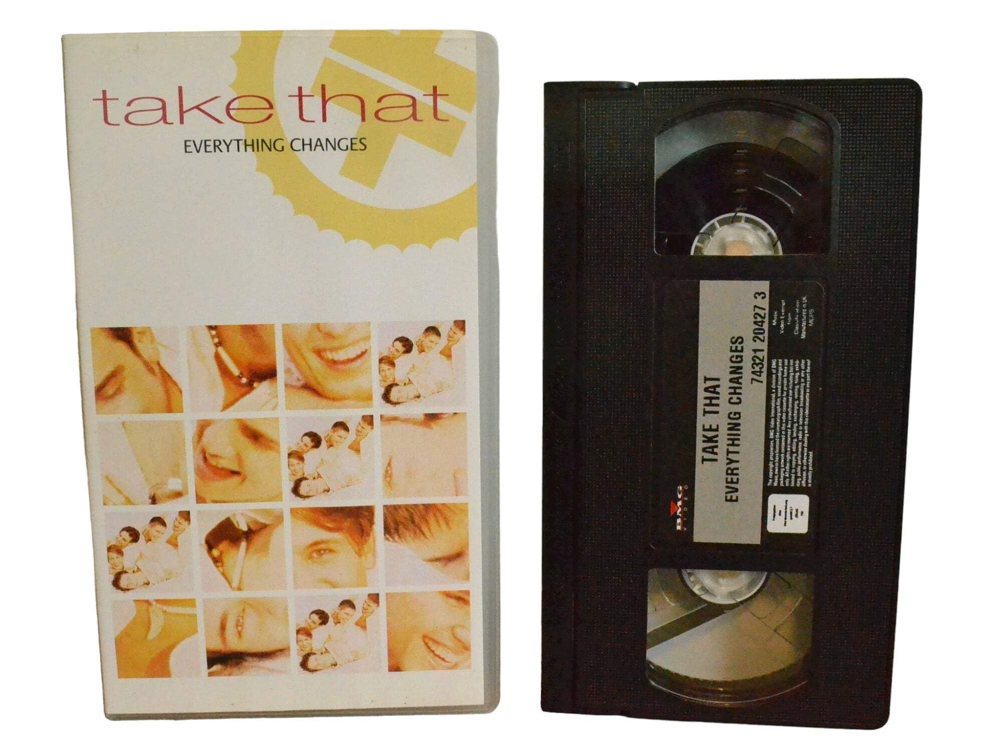Take That Everything Changes VHS Alemania para revivir los pósteres y la música pop de tu juventud