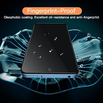 JETech Screen Protector for Redmi Note 12, 3-Pack