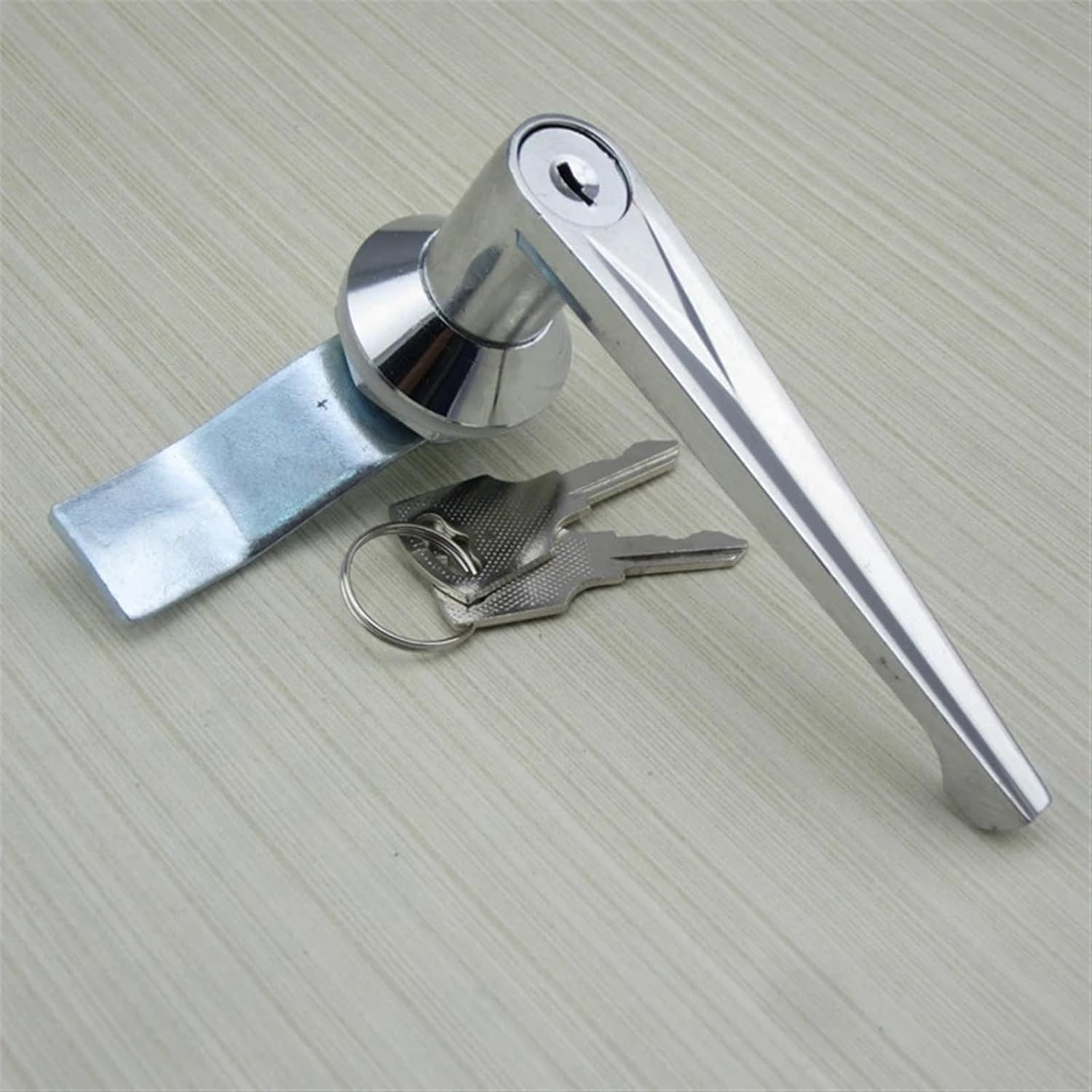 Equipment Door Handle Switch Cinet Box Locks Control Lock Chrome-Plated Mechanical Furniture Handware 1Pcs