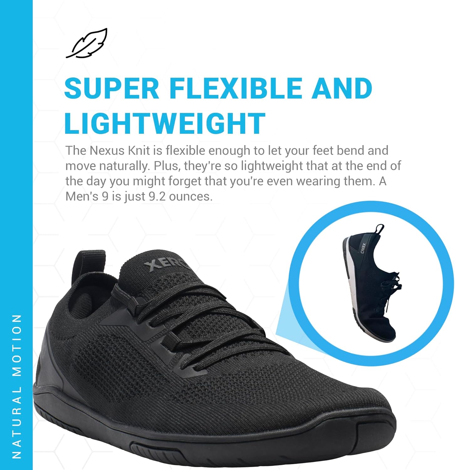 Xero Shoes Men's Nexus Knit Barefoot Athleisure Shoe - Image 4