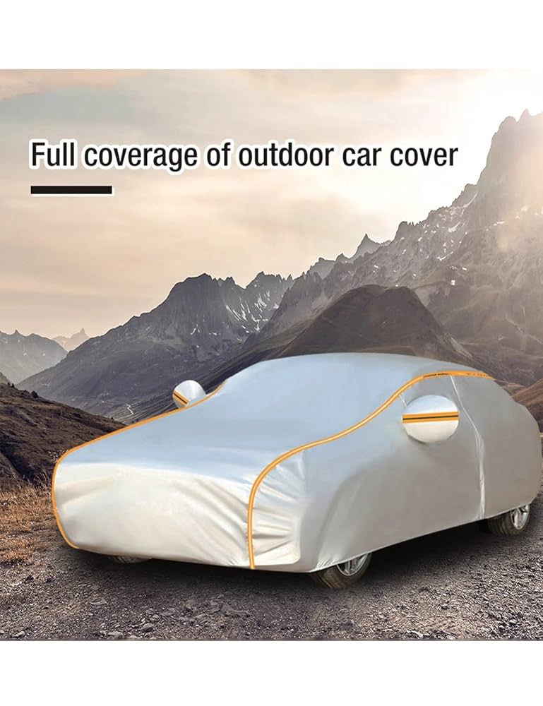 Car Cover Custom Fit BMW 3 Series E46 (1998-2006), 6 Layers Windproof