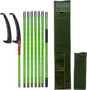 Long Tree Pruner, Pole Saws for Tree Trimming Extendable Hand Saw Blades Set 26 Feet Tree Trimmer Cut Tree Branch Garden Tools Loppers Hand Pruning Saws for Sawing and Shearing