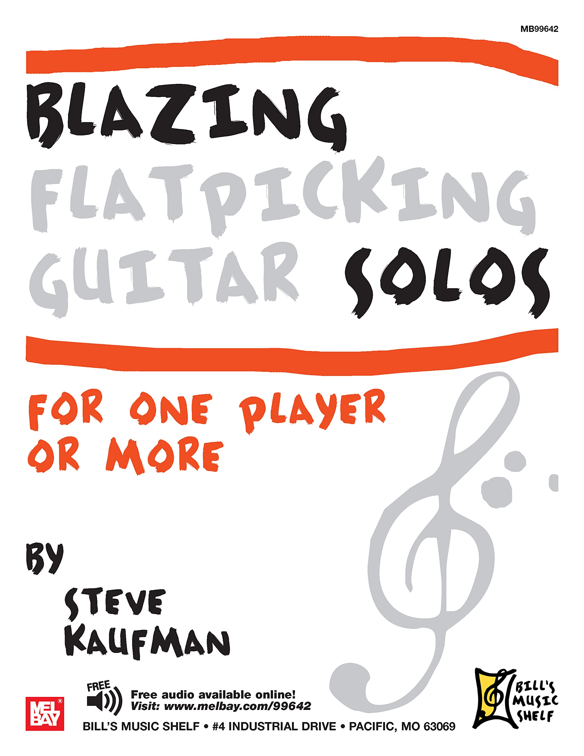 Guitar solos flatpicking partition pour un ou plusieurs guitaristes